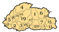 Districts of Bhutan