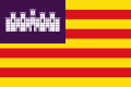 Flagge der Balearischen Inseln