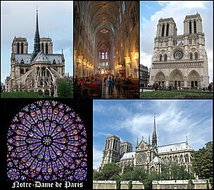 Notre-Dame de Paris, Paris (Early, High and Rayonnant Gothic)