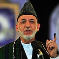 Hamid Karzai, leader and President of Afghanistan from 2001 to 2014