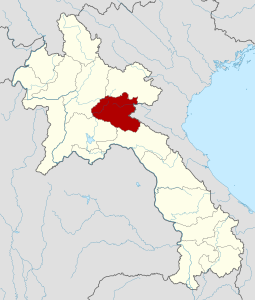 Provincia di Xiangkhoang – Localizzazione