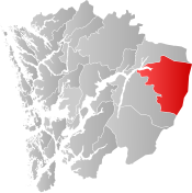 Eidfjord within Hordaland