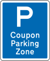 (RP-12) Coupon Parking Zone (repeater sign)