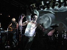 A photo of ohGr performing live in Chicago, 2008.