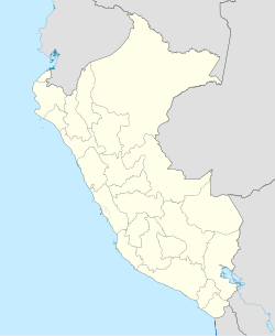 Cerro de Pasco trên bản đồ Peru