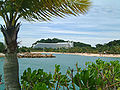 Siloso Beach with Shangri-La Rasa Sentosa Resort in the background