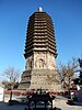 Tianningtemplet, som uppfördes i Liao Nanjing i början på 1100-talet.