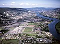 Åssiden, vestre del, sett østover, ca. 1985. Foto: Bjørn Østrem.