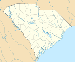Колумбія. Карта розташування: Південна Кароліна