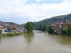 Reka Vardar v Velesu