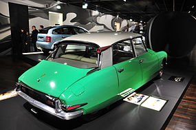 Citroën DS19 του 1956, με το αρχικό ρύγχος των ετών 1955 - 1962.