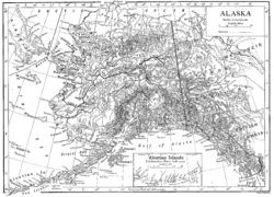 Localizarea Teritoriului Alaska