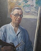 Albert André Museum087 André Albert Autoportrait à la palette 1936.jpg