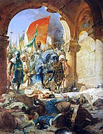 L'entrée de Mehmed II dans Constantinople est le symbole de la victoire définitive de l'Empire ottoman sur l'Empire byzantin.