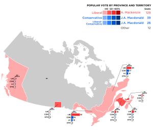 Elecciones federales de Canadá de 1874