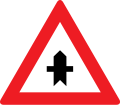 4: Crossroad with minor priority road