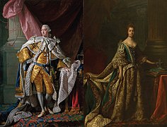 George III and Charlotte coronation portraits 1762.jpg