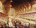 George IV coronation banquet in Westminster Hall