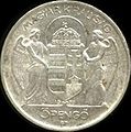 5 pengő (1939) obverse