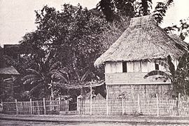 Bahay kubo di Filipina, dikenal juga sebagai payag dalam bahasa Bisaya.