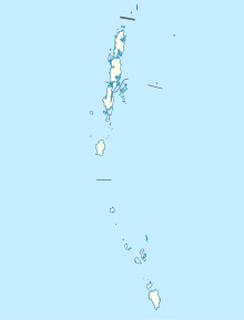 Little Andaman Island trên bản đồ Quần đảo Andaman và Nicobar