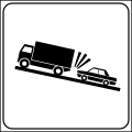 Slow moving vehicle ahead