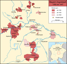 Localização de Baviera-Ingolstádio