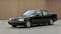1997 Mercedes-Benz S500 landaulet used by the Pope