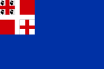 Flag of the Kingdom of Sardinia (1815-1816)