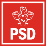 Logo der Partidul Social Democrat (PSD)