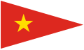 Variante du premier drapeau des YPG, utilisée entre 2011 et 2012.