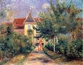 Renoirův dům v Essoyes (1906)