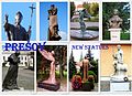 Pohľadnica-Novšie sochy v Prešove