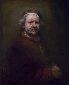 Датований 1669, роком смерті, хоча художник виглядає старшим на інших портретах. Національна галерея, Лондон.