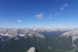 Rocky mountain seen from Big sister summit.jpg