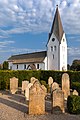 Church of St. Clement with story-telling gravestones.