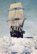 Le trois-mâts l'Endurance qui a donné son nom à l'expédition.