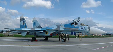 Sukhoi Su-27S.