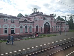 Train station in Svecha, Svechinsky District
