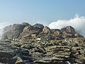 La tempête du 5 février 2014 à Saint-Guénolé : vagues dans les rochers de Saint-Guénolé 6