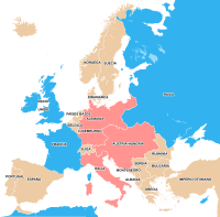 Europa en 1914.