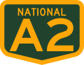 National highway marker