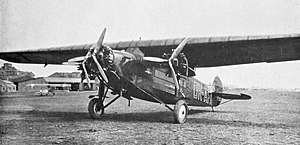 Avia F-VIIb-3m s motory Walter Castor I (1930)