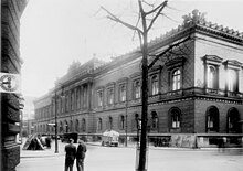 Reichsbank head office at Jägerstraße in Berlin, photographed in 1933