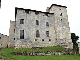 The castle in Avezan