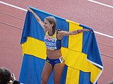 Charlotta Fougberg Rang dreizehn in 10:21,21 min