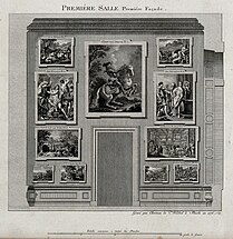 Saal 1, Wand 1 mit Douvens Reiterporträt des Kurfürsten