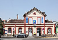 Здание железнодорожной станции «Les Vallées»