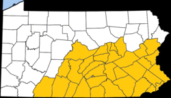 German (High-Dutch) Pennsylvania