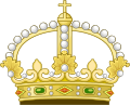 Former Heraldic Crown of Spanish Monarchs, 1580-c.1668